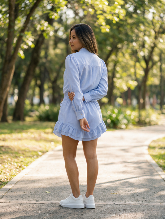 CONJUNTO AZUL CLARO